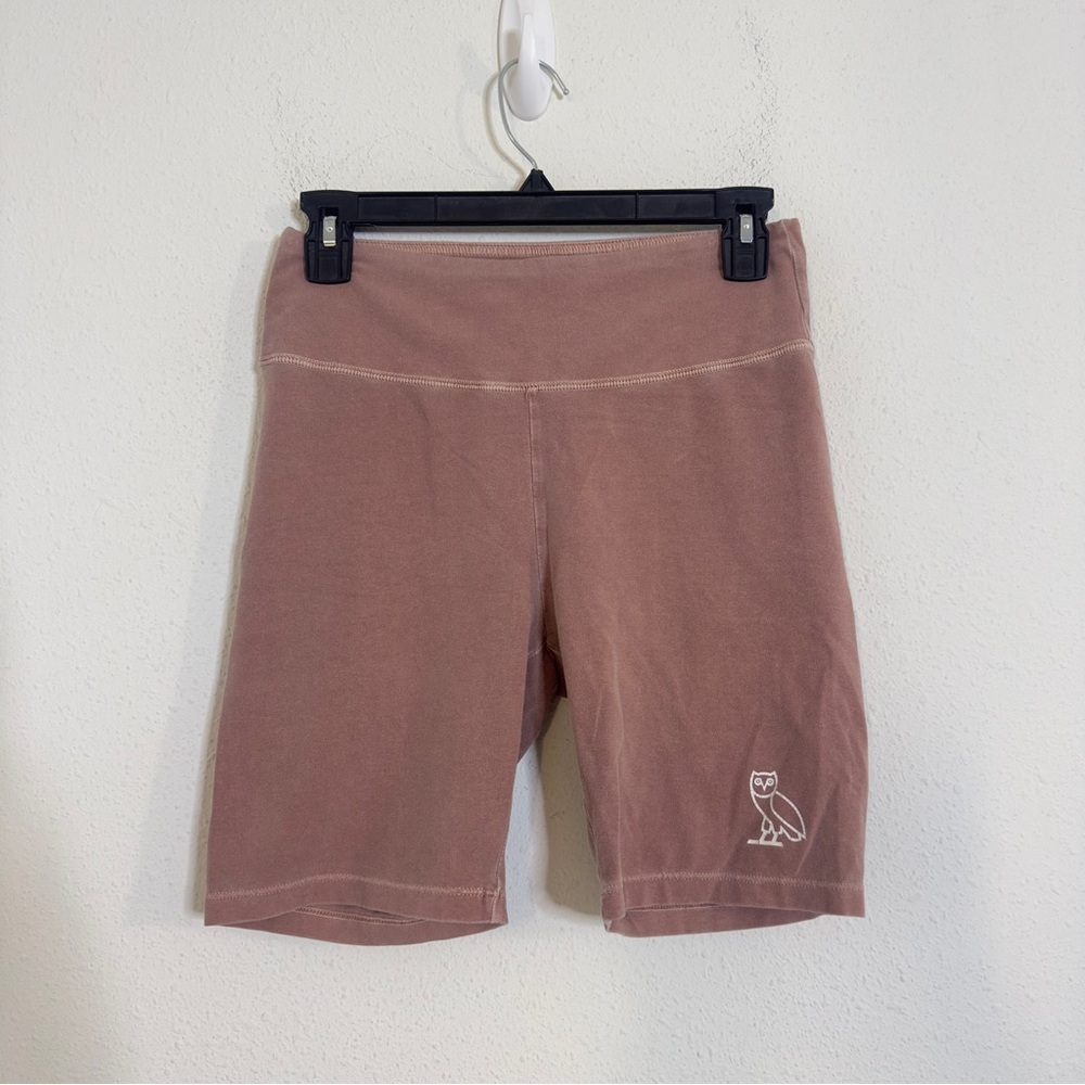 OVO womens mousse garment dye bike shorts